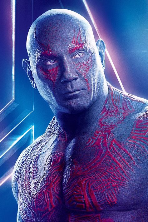 Drax Guardians Of The Galaxy, Destroyer Marvel, Guardians Of The Galaxy 3, Drax The Destroyer, The Destroyer, Best Movie Posters, Marvel Characters Art, Marvel Comics Wallpaper, Avengers Infinity