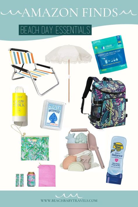 Everything you need for your next beach day rounded up into one shoppable list! Beach Vacation Accessories, Beach Day Essentials, Airplane Travel Essentials, Carry On Essentials, Pack Like A Pro, Getaway Outfit, Beach Destinations, Beachy Style, Vacation Accessories