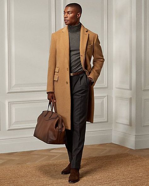 Men’s fall coat 20 ideas: Take advantage of style and warmth this season Mens Turtleneck Outfits, Turtleneck Outfit Men, Mens Photography, Fashion Subcultures, Thanksgiving Fits, Logo Exploration, Bae Style, Mantel Outfit, Designer Jackets For Men