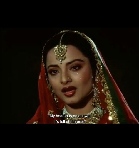 Umrao Jaan, Classic Movie Quotes, Bollywood Aesthetic, Retro Bollywood, 90s Bollywood, Vintage Bollywood, Desi Aesthetic, Movie Lines, All I Ever Wanted