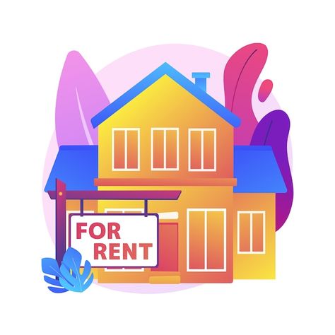 House for rent abstract concept illustra... | Free Vector #Freepik #freevector #rental-house #rent #house-rent #housing-estate Rental Property Aesthetic, Handmade Brochure, Vector House, Housing Estate, Rent House, Abstract Concept, Powerpoint Slide Designs, Rent Me, Property Real Estate