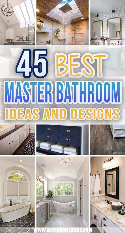 Master Bath Inspiration White Cabinets, Stylish Bathroom Ideas Modern, Master Bathrooms 2022 Trends Modern, New Bathroom Designs 2023, Bathroom Layouts Master, Batrom Design Ideas, Bathroom Master Baths 2023, Best Bathroom Designs Modern, Small Master Bathrooms 2022