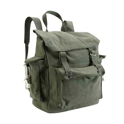 Vintage Army Style Work Tool Canvas Bag Daysack Backpack Rucksack Olive Green | eBay Apocalypse Aesthetic Clothes, Caleb Marshall, Thrifting Clothes, Army Backpack, Backpack Aesthetic, Apocalypse Aesthetic, Army Style, Rucksack Bag, Tactical Backpack