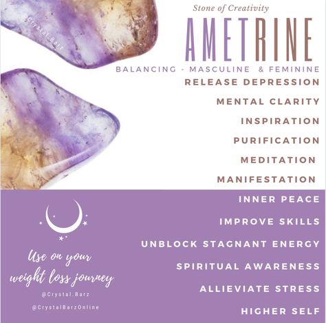 Ametrine Aesthetic, Ametrine Crystal Meaning, Ametrine Meaning, Amethyst Meaning, Crystal Cards, Ametrine Crystal, Crystals For Wealth, Spiritual Religion, Crystal Work