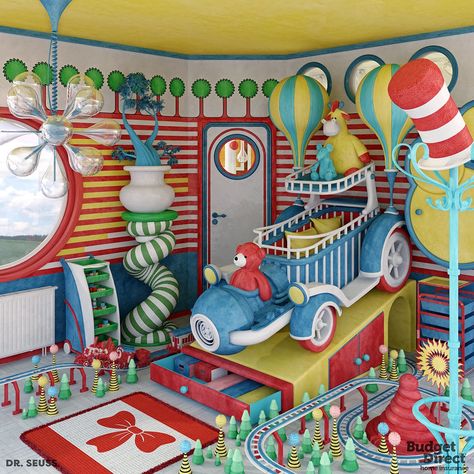 What It'd Look Like If 6 Children's Book Authors Designed Your Baby's Nursery Dr Seuss Nursery, Baby Nursery Design, Sunday School Coloring Pages, School Coloring Pages, Nursery Design, Happy Baby, Baby Boy Nurseries, Favorite Authors, Nursery Themes