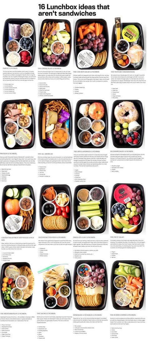 Meal Prep Snacks, Healthy Lunch Snacks, Resep Diet, Work Meals, Easy Healthy Meal Prep, Lunchbox Ideas, Makanan Diet, Prepped Lunches, Lunch Recipes Healthy