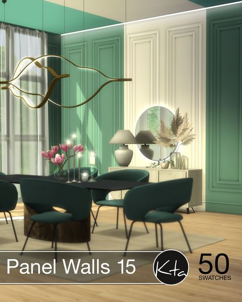 [kta] Panel Walls 15 - The Sims 4 Build / Buy - CurseForge Sims 4 Cc Walls, Panel Walls, Kerbal Space Program, Windows Wallpaper, App Home, I Go Crazy, Panel Wall, Best Mods, Sims 4 Build