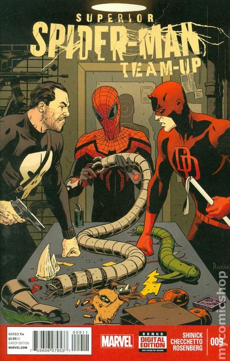 Paolo Rivera, Superior Spider Man, Marvel Knights, Arte Nerd, Absorbing Man, Spiderman Artwork, The Punisher, Marvel Comics Art, Marvel Vs