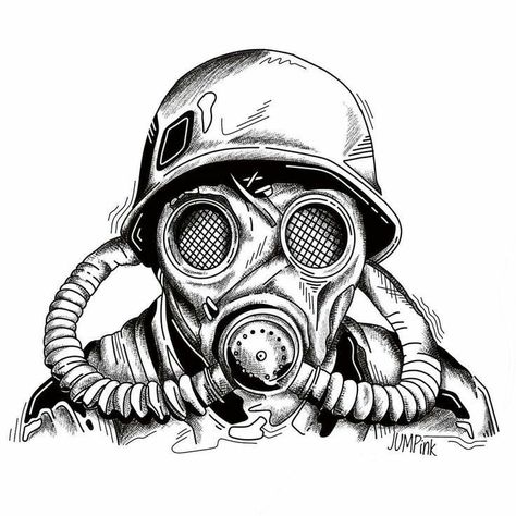 Gas Mask Drawing, Mask Drawing, Gas Mask, I Hope, Mask, Drawings