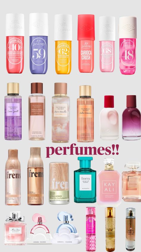 perfumes!! Cheap Long Lasting Perfume, Perfume For Teenage Girl, Cheap Perfumes That Smell Expensive, Winter Perfume For Women, Good Smelling Perfume, Finery Perfume, Nice Perfumes, Perfume Combinations, Tiktok Perfume