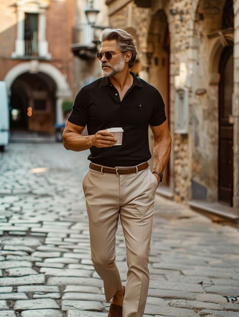 Discover 26 Stylish Ideas for Black Polo Outfit Men Ranging from Formal to Casual Summer Streetwear Black Polo Outfit Men, Black Polo Outfit, Outfit Men Ideas, Streetwear Outfit Men, Polo Outfit Men, Men Streetwear Fashion, Mens Business Casual Outfits, Polo Outfit, Mens Slacks