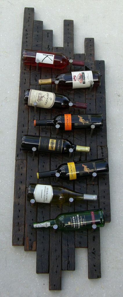 Reclaimed Wood Wine Rack, Rustic Wine Rack, Wood Wine Rack, Rustic Wine Racks, Wood Anniversary Gift, Wood Wine Racks, Pallet Shelves, Wine Holder, Diy Wine