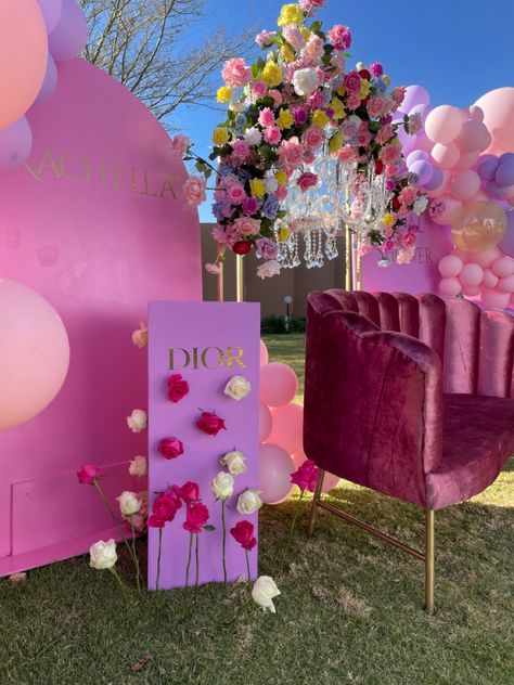 Dior Birthday Theme, Mrs Dior, Dior Bridal, Paris Bridal Shower Theme, Paris Bridal Shower, Anniversary Party Ideas, Events Company, 30 Birthday, Party Organization