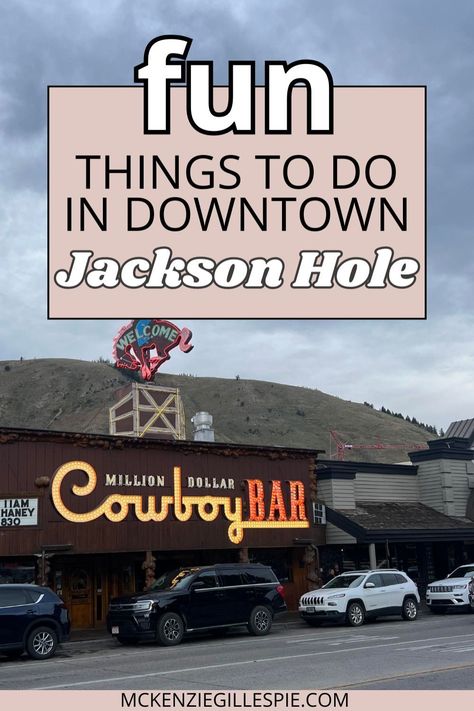 Plan your itinerary with our comprehensive guide to Fun Things to Do In Downtown Jackson Hole Wyoming. Uncover hidden gems and popular spots in Downtown Jackson Hole Wyoming. Whether you're exploring solo or with family, discover endless Things To Do In Jackson Hole for a fun-filled getaway. Things To Do In Jackson Hole, Things To Do In Jackson Hole Wyoming, Jackson Hole Wyoming Fall, Jackson Hole Wyoming Winter, Jackson Hole Rodeo, Jackson Hole Vacation, Wyoming Vacation, Yellowstone Vacation, Jackson Hole Wy