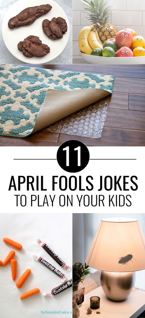 Pranks For School, Best April Fools Pranks, Funny April Fools Pranks, Pranks To Pull, Kids Gratitude Journal, Easy Pranks, April Fools Day Jokes, Best April Fools, April Fool's Prank