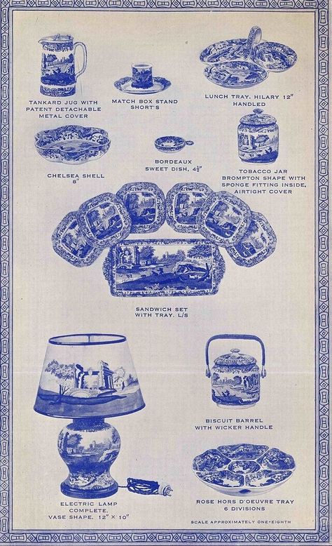 Spode History: blue printed Italian China, Spode Blue Italian, Italian Pattern, Blue Willow China, Style Anglais, Pottery Patterns, Blue Dishes, Blue Chinoiserie, Blue White Decor