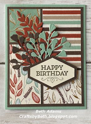 Designer Series Paper Card Ideas, Fall Cards Handmade, Designer Paper Cards, Homemade Card, Masculine Birthday Cards, Creating Cards, Birthday Cards For Men, Designer Series Paper, Birthday Cards Diy