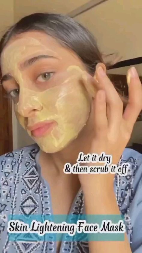 face mask Whiting Skin, Skin Lightening Diy, Face Lightening, Face Mask Skin Care, Beginner Skin Care Routine, Skin Care Home Remedies, Mask Skin, Face Skin Care Routine, Skin Face Mask