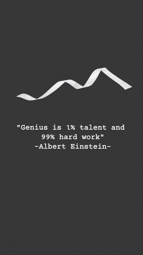 Genius People, Hard Work Quotes, Albert Einstein Quotes, Genius Quotes, Einstein Quotes, Lyric Quotes, Albert Einstein, Hard Work, For Life