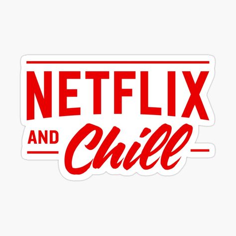 Chill Typography, Netflix Quotes, Madrid Wallpaper, Pretty Life, Friends Moments, Diy Iphone Case, Sticker Ideas, Art Quote, Netflix And Chill