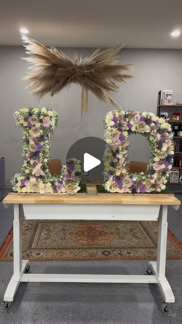 Flower Initial, Arrangement Ideas, Floral Letters, Initial Letters, Flower Delivery, Flower Arrangement, A Word, Austin Tx, Barn Wedding