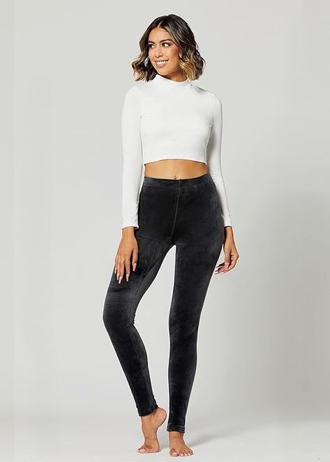 Crafted with 95% Polyester & 5% Spandex, our velvet pants for women offer a unique blend of stretch and comfort. These velvet leggings adapt flawlessly to your body, ensuring a snug fit and unmatched comfort. #afflink Velour Pants, Velvet Leggings, Leggings For Women, Velvet Pants, Snug Fit, Women's Leggings, Pants For Women, Velvet, Spandex