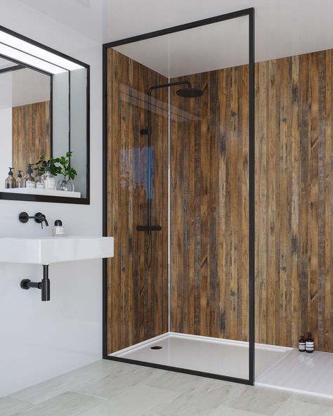 Bathroom ideas and inspiration | Home | The Sunday Times Linda Barker, Waterproof Wall Panels, Bathroom Wall Panels, Bathroom Top, Bathroom Trends, Full House, Back To Nature, Wall Panel, Shower Panels