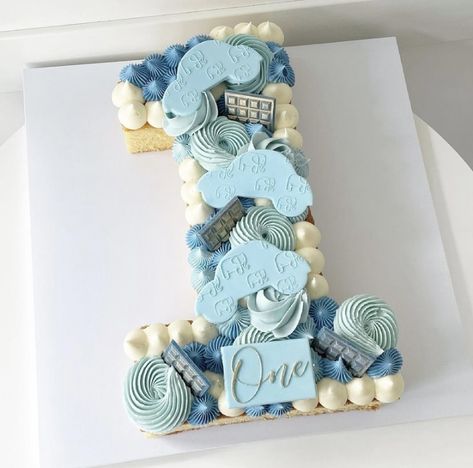 Birthday Cake Number One, 1 Shape Birthday Cake, Number 1 Shaped Birthday Cake, First Birthday Cake Number 1, 1 Shape Cake 1st Birthdays, 1st Birthday Cake Number 1, 1st Birthday Number Cake, Number 1 Cake Design For Boy, Number Cake For Baby Boy