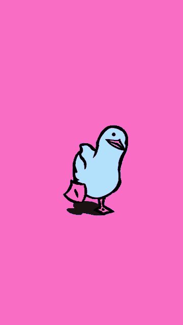 Duck Walking Animation, Cute Wallpaper Backgrounds Gif, Walking Duck Wallpaper, Duck Gif Wallpaper, Cute Moving Wallpapers Gif, Live Wallpaper Iphone Aesthetic Gif, Cute Wallpaper Gif, Gif Wallpapers Iphone, Animated Wallpaper Gif