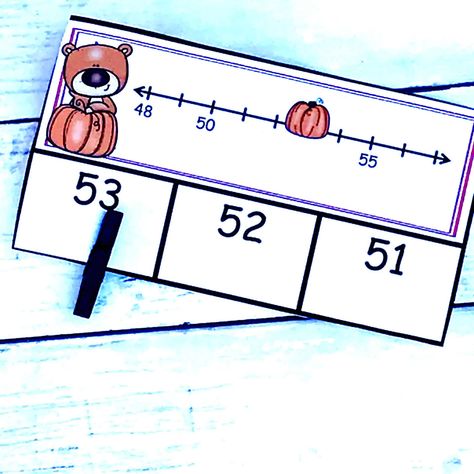 Use these Thanksgiving-themed number line clip cards to practice finding the missing number. Clip cards go from 10 to 1,000. Building Number Sense, Regrouping Subtraction, Subtraction Games, Base Ten Blocks, Number Sense Activities, Missing Numbers, Hundreds Chart, File Folder Activities, Free Thanksgiving