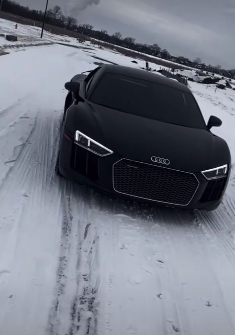 Audi R8 Aesthetic, Matte Black Cars, Dream Cars Audi, Dream Cars Mercedes, Car Quotes, Audi R8 V10, Car Organization, Aesthetic Car, Pretty Bike