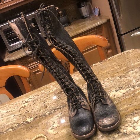 New W/O Tags Never Worn Split Calf For Adjustability Logging Boots, Witchy Boots, Monkey Boots, Fashion Articles, Bed Stu, Boots Winter, Pretty Clothes, Winter Boots Women, Dream Shoes