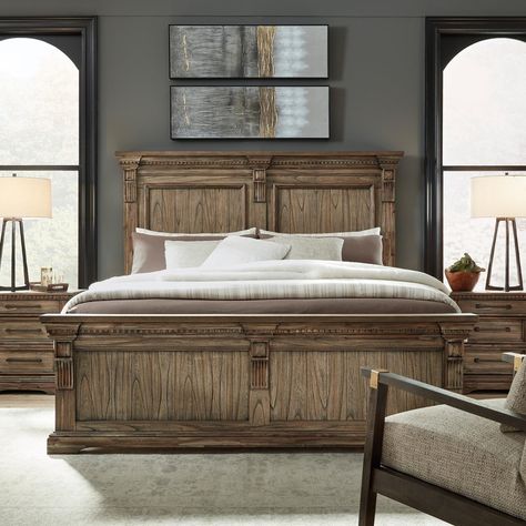 home decorating ideas living room Queen Panel Beds, Bedroom Sets Queen, Bedroom Panel, Queen Bedroom, Queen Headboard, Mirrored Nightstand, King Headboard, Bedroom Furniture Dresser, Drawer Nightstand