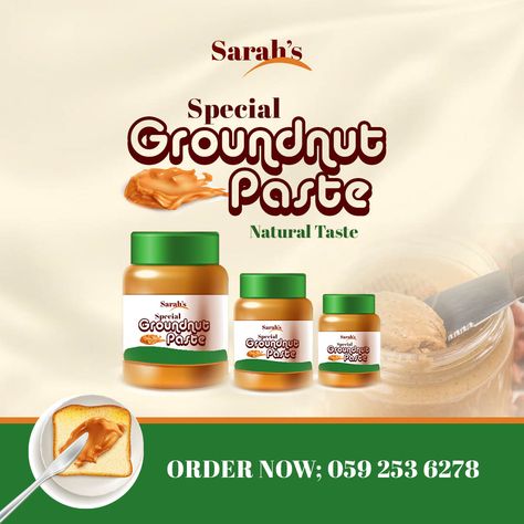 Choose our Groundnut Paste Made with only natural peanuts, it ensures good health with great taste. #PeanutButter #OrganicPeanutButter Groundnut Paste Label Design, Peanut Flyer Design, Chip Packaging, Digital Flyer, Organic Peanut Butter, Media Advertising Design, Labels Design, Social Media Advertising Design, Graphic Design Flyer