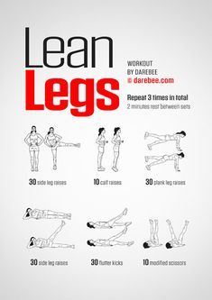 DAREBEE Workouts Lean Workout, Lean Leg Workout, Leg Workout At Home, Insanity Workout, Lean Legs, Bottom Workout, Group Training, Athletic Training, At Home Workout Plan