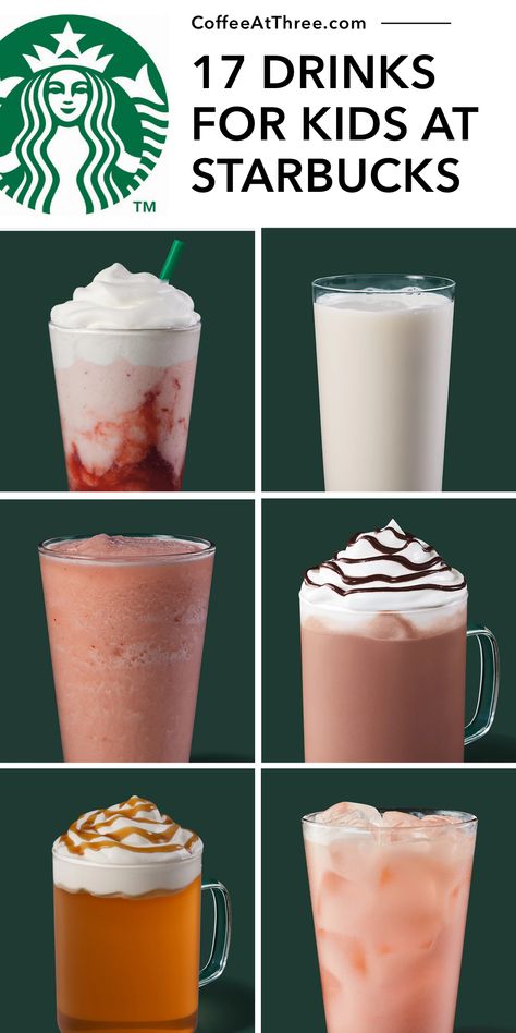 Starbucks Recipes Without Coffee, Starbucks Recipes Easy, Non Caffeinated Drinks, Starbucks Drinks Without Coffee Recipes, Drinks Without Coffee, Starbucks Drinks To Try Without Coffee, Starbucks Drinks For Picky Eaters, Fall Starbucks Drinks Without Coffee, Mormon Starbucks Drinks