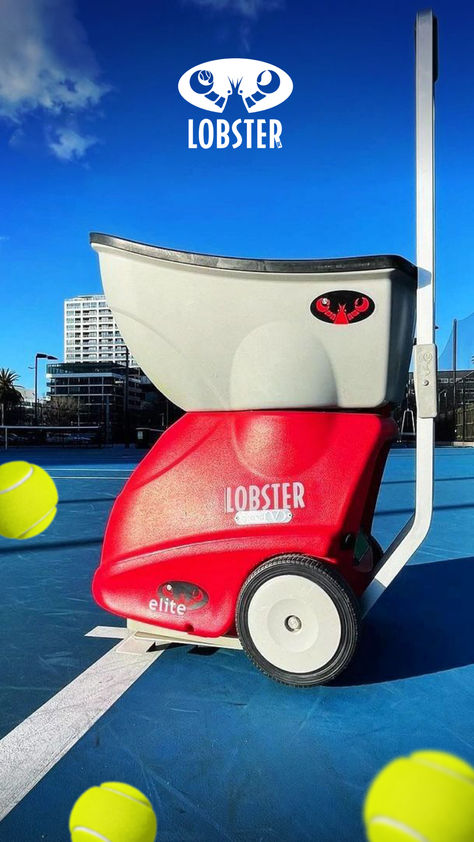 Lobster tennis ball machines are renowned for their durability, versatility, and advanced technology. Designed for players of all skill levels, these machines offer pre-programmed drills that simulate popular playing styles, as well as the ability to create custom drills with varying speeds, spins, and feed rates. Get yours today at Do It Tennis. Tennis Ball Machines, Tennis Ball Machine, Tennis Ball, Special Deals, Drills, Tennis Court, Advanced Technology, Tennis, Do It