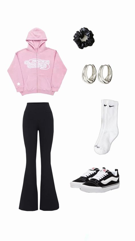 outifit 6 - school Cute Sweet 16 Outfits Casual, Outfit Ideas For 11 Yrs Old Girl, Outfits For 7th Graders, Cute Outfits Middle School, Outfit Ideas Sweatpants, Cute Outfits For Middle School, Outfits For Middle School, School Appropriate Outfits, Sweet 16 Outfits