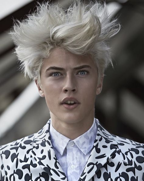 Lucky B Smith, Blue Smith, Negative Person, B Smith, Lucky Blue Smith, Face Profile, Lucky Blue, What To Say, Mad Scientist