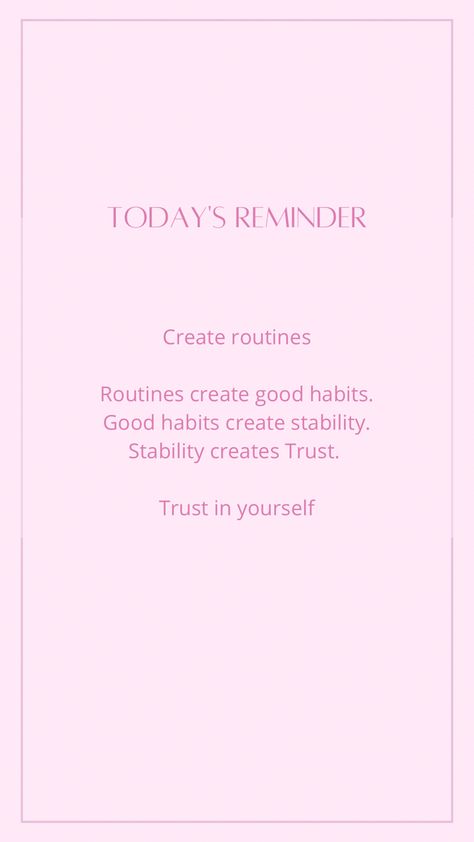 Consistency Wallpaper Iphone, Pink Daily Reminder, Declutter Quotes, Trust Yourself Quotes, Quotes Pink, Yourself Quotes, Quotes Women, 2024 Goals, Workout Quotes