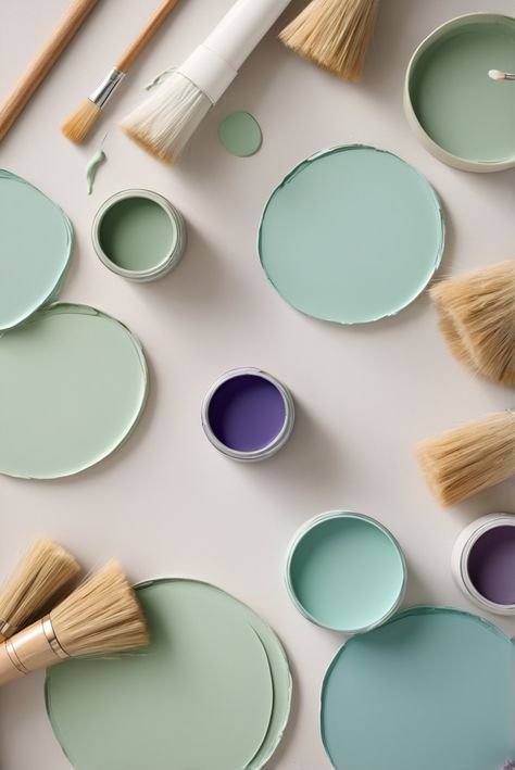 Discover today's top 5 palettes featuring Seafoam Green and Grape Purple, curated to elevate your room's aesthetic. Dive into the world of interior design with these stunning hues.
#ad  


#kitchen
#wallpaint2024
 #color2024
 #DIYpainting
 ##DIYhomedecor
 #Fixhome Seafoam Green Color Palette, Ad Kitchen, Purple Furniture, Seafoam Green Color, Interior Design Principles, True Summer, Sherwin Williams Colors, Purple Rooms, Green Colour Palette