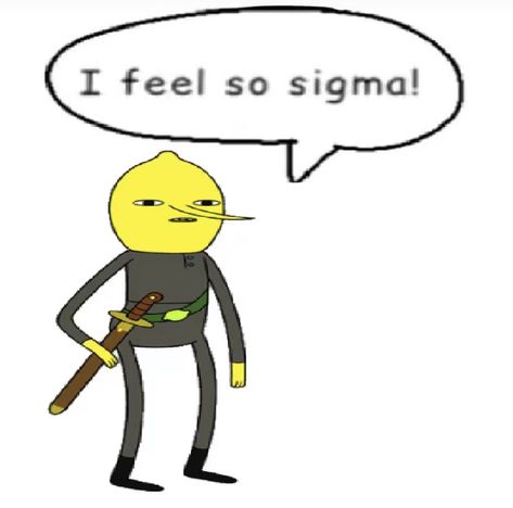 Silly Cartoon, Lemongrab Adventure Time, I Feel So Sigma, Prismo Adventure Time, Adventure Time Meme, Adventure Time Funny, Time Meme, Adventure Time Quotes, Adventure Time Characters