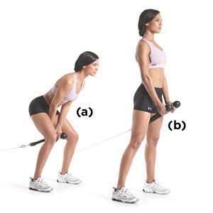 Cable Machine Workout, Kettlebell Cardio, Cable Workout, Womens Health Magazine, Kettlebell Training, Leg Curl, Yoga Posen, Kettlebell Workout, Health Magazine