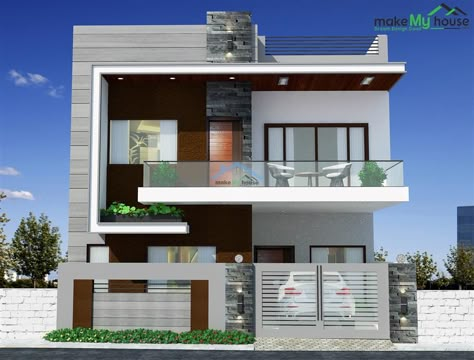 Plan Description Plot Area 1300 sqft Total builtup area 2700 sqft Width 26 ft Length 50 ft Building Type Residential Style Two Storey House Ground Floor details Bedroom 2 Bathroom 2 Living Room 1 First Floor details Bedroom 3 Bathroom 2 Living Room 1 Kitchen 1 3 Storey House Design, 2 Storey House Design, House Outer Design, Small House Elevation, Small House Front Design, House Roof Design, House Balcony Design, Two Story House, Best Modern House Design