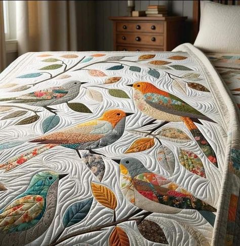 QUILTING - Missouri Star | Does anyone know the pattern name for this quilt | Facebook Bird Quilts Ideas, Bird Quilt Patterns, Missouri Star Quilt Pattern, Aplique Quilts, Bird Quilt Blocks, Quilts Designs, Patchwork Quilting Designs, Modern Quilt Blocks, Applique Quilt Patterns