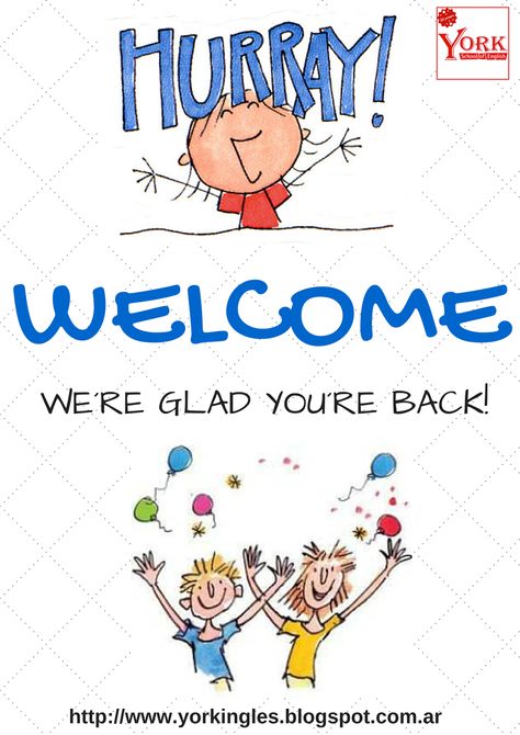 Welcome Back To Work Office Quotes, Welcome Back Home Quotes, Welcome Back Poster Ideas, Welcome Back Cards Ideas, Welcome Back Pictures, Welcome Back Quotes, Welcome Back Cards, Welcome Back Images, Lippin Art