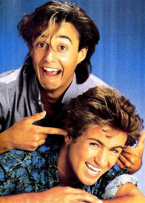 A blog dedicated to George Michael! Be good to yourself 'cause nobody else has the power to make you... George Michael 1984, George Michael And Andrew Ridgeley, Wham Andrew Ridgeley, Andrew Wham, Wham Wallpapers, Wham Poster, Wham 80s, George Michael Poster, George Michel