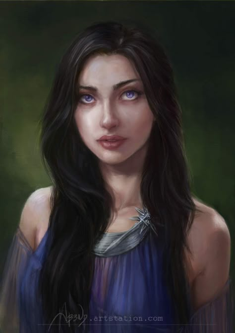 f npc Townsperson portrait Arthur Dayne, House Dayne, Ashara Dayne, Asoiaf Art, Gra O Tron, Game Of Thrones Art, Purple Eyes, Arte Fantasy, Fantasy Rpg