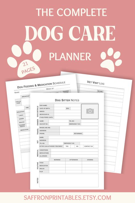 Whelping Room, Pet Printables, Dog Feeding Schedule, Pet Journal, Breeding Business, Pet Care Printables, Dog Breeding Business, Grooming Salons, Pet Planner