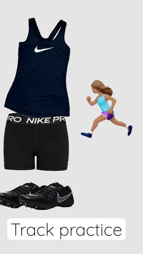 Track and field practice outfit 🏃🏾‍♀️💨 Track And Field Outfits, Cross Country Running Training, Track Outfits, Cross Country Running, Practice Outfits, Athletic Outfits, Running Training, Cross Country, Track And Field